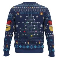 Hooktab Pinetree Pac-man Ugly Christmas Sweater