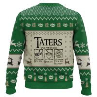 Hooktab Pinetree Taters Potatoes The Lord Of The Rings Ugly Christmas Sweater