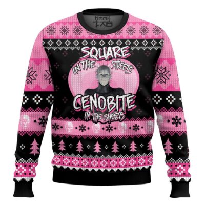 Pinhead Square In The Streets Hellraiser Ugly Christmas Sweater