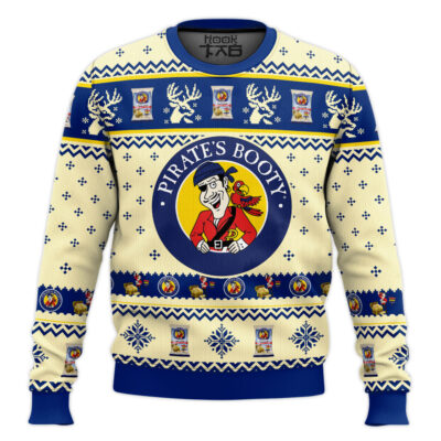 Pirate's Booty Ugly Christmas Sweater