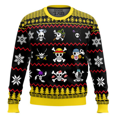 Pirates Crews One Piece Ugly Christmas Sweater