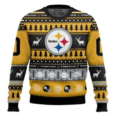 Pittsburgh Steelers - Custom Name And Number Ugly Sweater