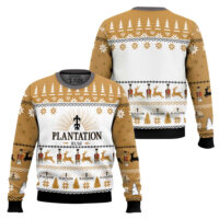 Hooktab Plantation Rum Ugly Christmas Sweater