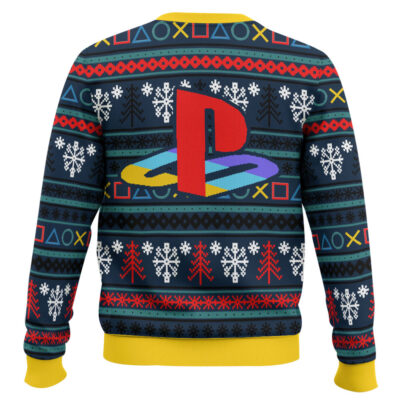 Hooktab Playstation Ugly Christmas Sweater