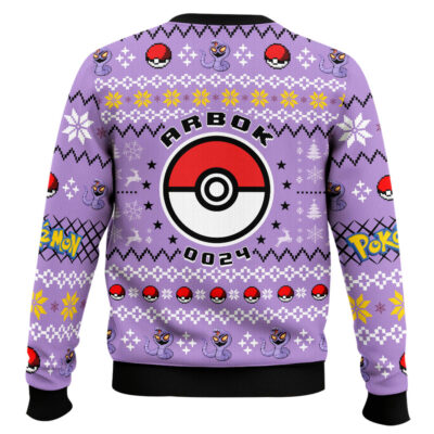Hooktab Pokemon Gen 1 Arbok Ugly Christmas Sweater