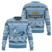 Hooktab Pokemon Gen 1 Articuno Ugly Christmas Sweater