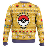 Hooktab Pokemon Gen 1 Beedrill Ugly Christmas Sweater