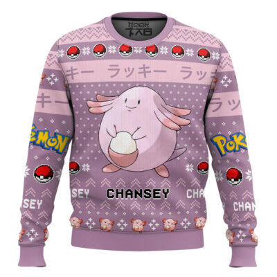 Pokemon Gen 1 Chansey Ugly Christmas Sweater