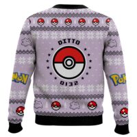 Hooktab Pokemon Gen 1 Ditto Ugly Christmas Sweater