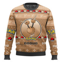 Hooktab Pokemon Gen 1 Doduo Ugly Christmas Sweater