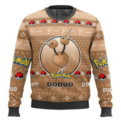 Pokemon Gen 1 Doduo Ugly Christmas Sweater