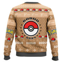 Hooktab Pokemon Gen 1 Doduo Ugly Christmas Sweater