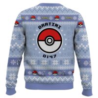 Hooktab Pokemon Gen 1 Dratini Ugly Christmas Sweater