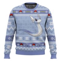 Hooktab Pokemon Gen 1 Dratini Ugly Christmas Sweater