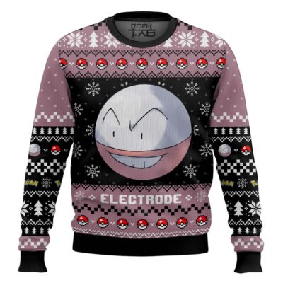 Pokemon Gen 1 Electrode Ugly Christmas Sweater