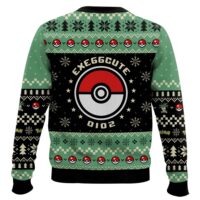 Hooktab Pokemon Gen 1 Exeggutor Ugly Christmas Sweater
