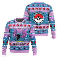 Hooktab Pokemon Gen 1 Golbat Ugly Christmas Sweater
