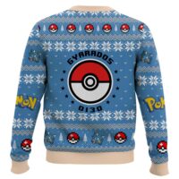 Hooktab Pokemon Gen 1 Gyarados Ugly Christmas Sweater