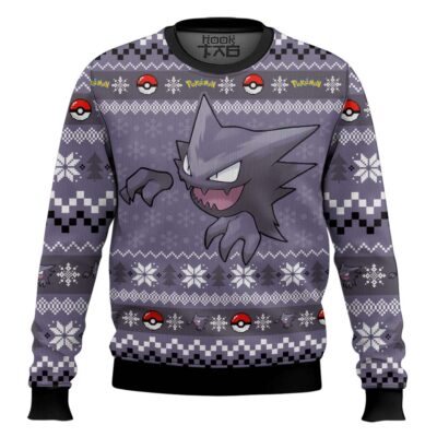 Pokemon Gen 1 Haunter Ugly Christmas Sweater
