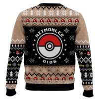 Hooktab Pokemon Gen 1 Hitmonlee Ugly Christmas Sweater