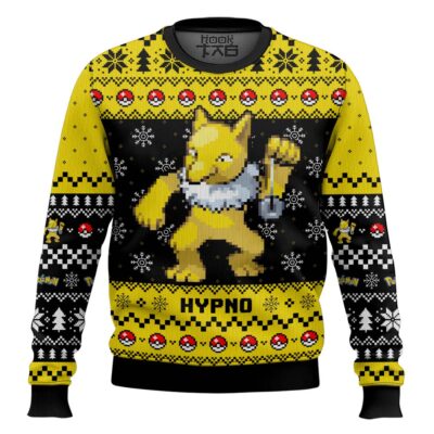 Pokemon Gen 1 Hypno Ugly Christmas Sweater