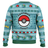 Hooktab Pokemon Gen 1 Ivysaur Ugly Christmas Sweater