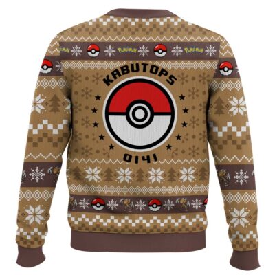 Hooktab Pokemon Gen 1 Kabutops Ugly Christmas Sweater