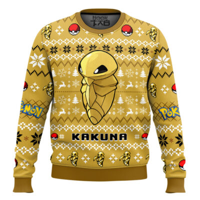 Pokemon Gen 1 Kakuna Ugly Christmas Sweater