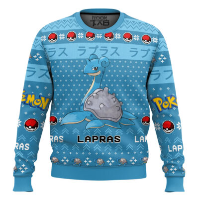 Pokemon Gen 1 Lapras Ugly Christmas Sweater