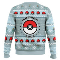 Hooktab Pokemon Gen 1 Machop Ugly Christmas Sweater