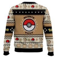 Hooktab Pokemon Gen 1 Meowth Ugly Christmas Sweater