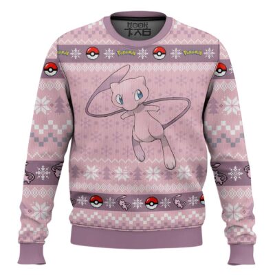 Pokemon Gen 1 Mew Ugly Christmas Sweater