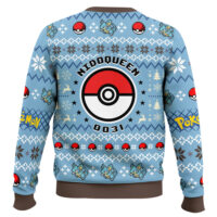 Hooktab Pokemon Gen 1 Nidoqueen Ugly Christmas Sweater