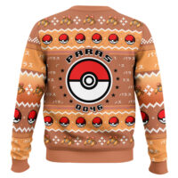 Hooktab Pokemon Gen 1 Paras Ugly Christmas Sweater