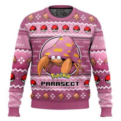 Pokemon Gen 1 Parasect Ugly Christmas Sweater