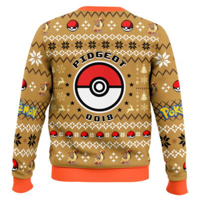 Hooktab Pokemon Gen 1 Pidgeot Ugly Christmas Sweater