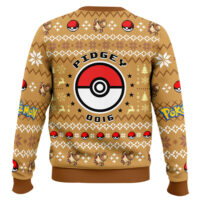 Hooktab Pokemon Gen 1 Pidgey Ugly Christmas Sweater