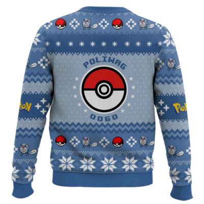 Hooktab Pokemon Gen 1 Poliwag Ugly Christmas Sweater