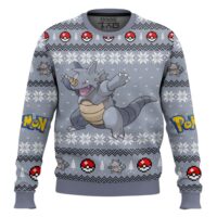 Hooktab Pokemon Gen 1 Rhydon Ugly Christmas Sweater