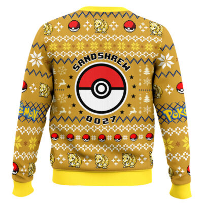 Hooktab Pokemon Gen 1 Sandshrew Ugly Christmas Sweater