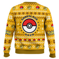 Hooktab Pokemon Gen 1 Sandslash Ugly Christmas Sweater