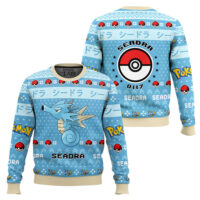 Hooktab Pokemon Gen 1 Seadra Ugly Christmas Sweater