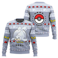Hooktab Pokemon Gen 1 Seel Ugly Christmas Sweater