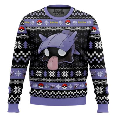 Pokemon Gen 1 Shellder Ugly Christmas Sweater
