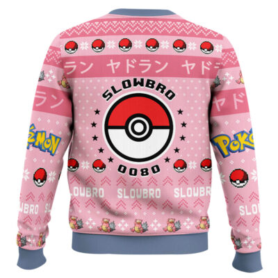 Hooktab Pokemon Gen 1 Slowbro Ugly Christmas Sweater