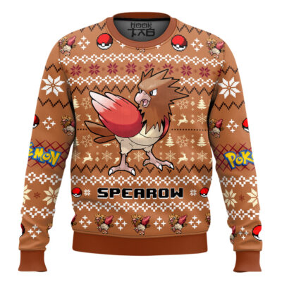 Pokemon Gen 1 Spearow Ugly Christmas Sweater