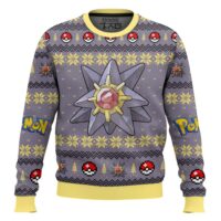 Hooktab Pokemon Gen 1 Starmie Ugly Christmas Sweater