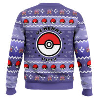 Hooktab Pokemon Gen 1 Venonat Ugly Christmas Sweater
