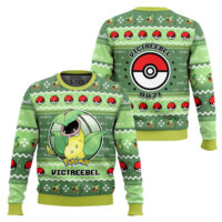 Hooktab Pokemon Gen 1 Victreebel Ugly Christmas Sweater