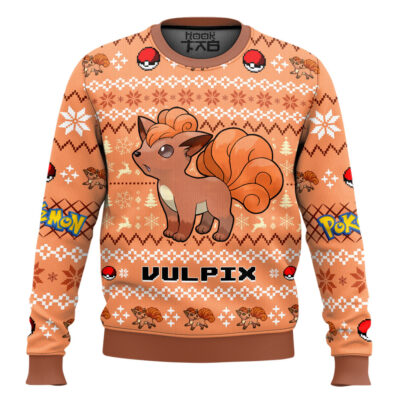 Pokemon Gen 1 Vulpix Ugly Christmas Sweater